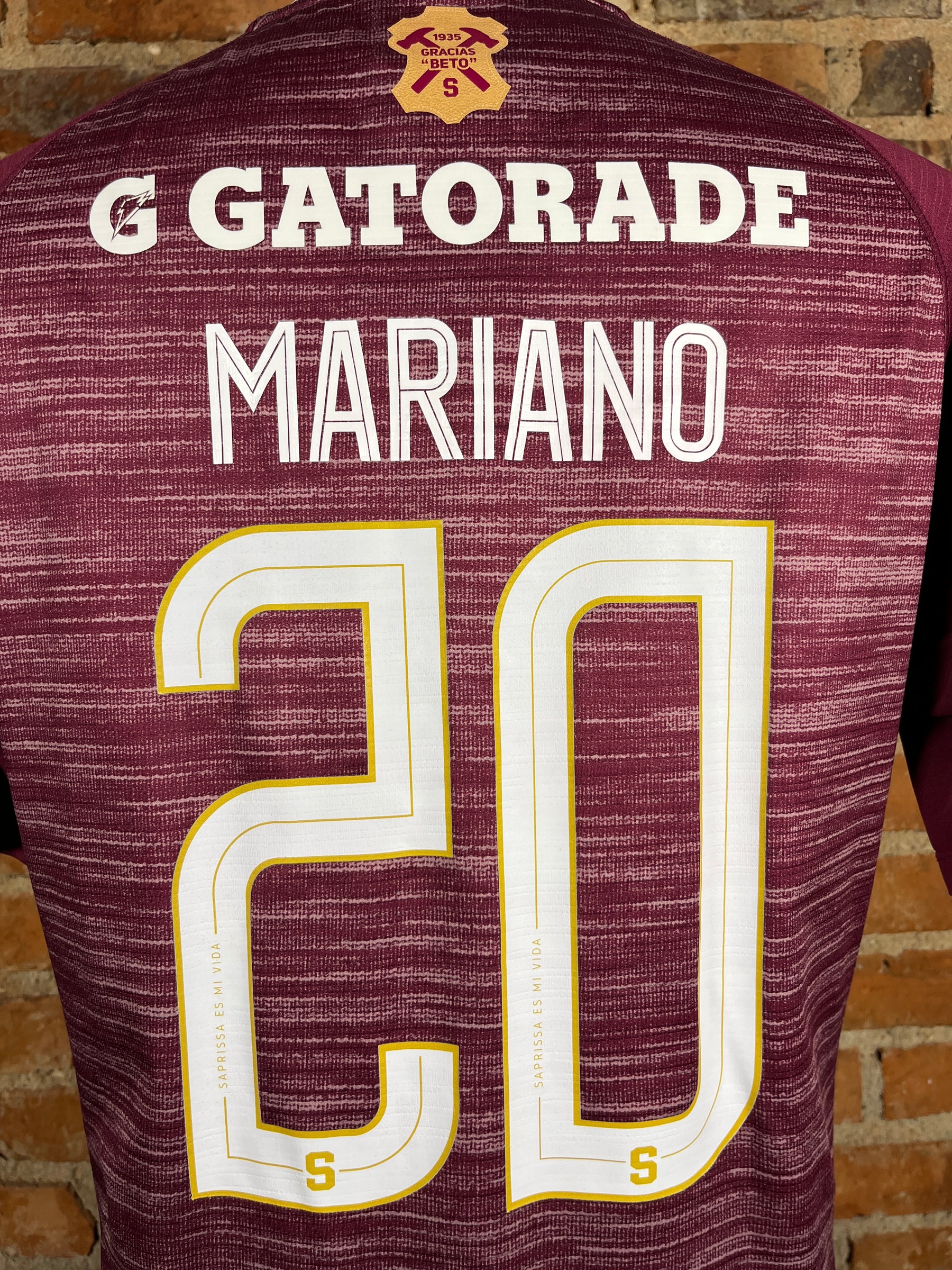 Deportivo Saprissa #20 Mariano Torres – Third – M – 2022 – (9/10)