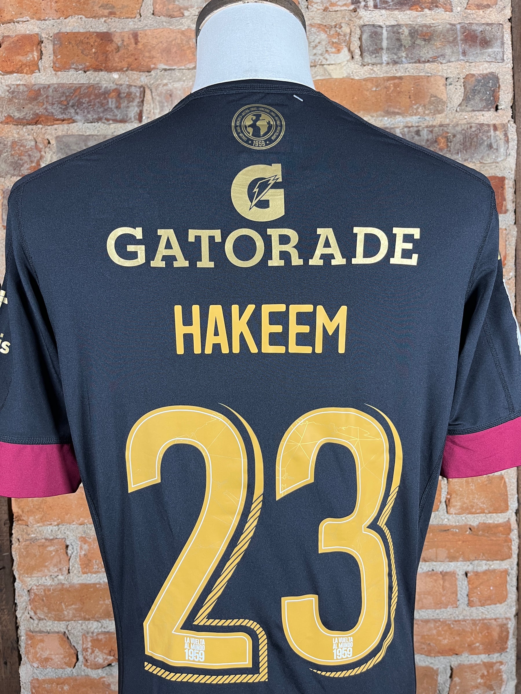 Deportivo Saprissa #23 Hakeem Match Worn/Issue – Third – XL – 2017 – (8/10)