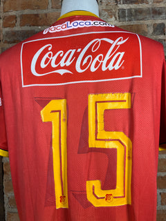 Club Sport Herediano #15 Match Worn/Issue – Home – L – 2018 – (8/10)