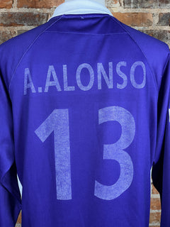 Deportivo Saprissa #13 A. Alonso L/S Match Worn/Issue – Home – L – 2003 – (8/10)