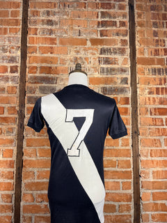 AA Ponte Preta #7 Match Worn/Issue – Away – M/10 – 1984 – (6/10)