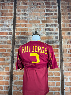 Portugal #3 Rui Jorge Match Worn/Issue – Home – L – 2004 – (7/10)