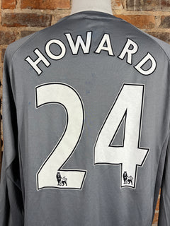 Everton Football Club #24 Howard L/S Match Worn/Issue – Goalkeeper – L – 2009 – (7/10)