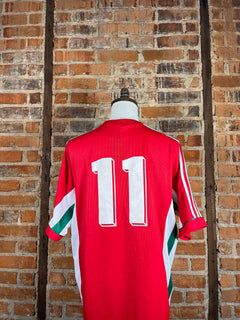 Hungary #11 Match Worn/Issue – Home – XL – 2000 – (7/10)