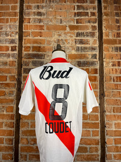 River Plate #8 Coudet Match Worn/Issue– Home – L – 2002 – (7/10)