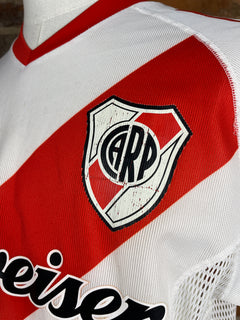 River Plate #8 Coudet Match Worn/Issue– Home – L – 2002 – (7/10)