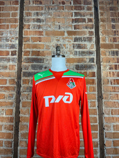 FC Lokomotiv Moscow #20 L/S Match Worn/Issue – Home – M – 2011 – (8/10)