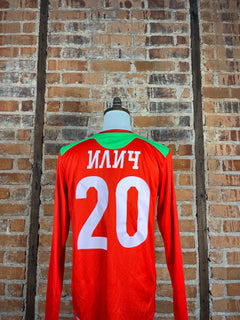 FC Lokomotiv Moscow #20 L/S Match Worn/Issue – Home – M – 2011 – (8/10)