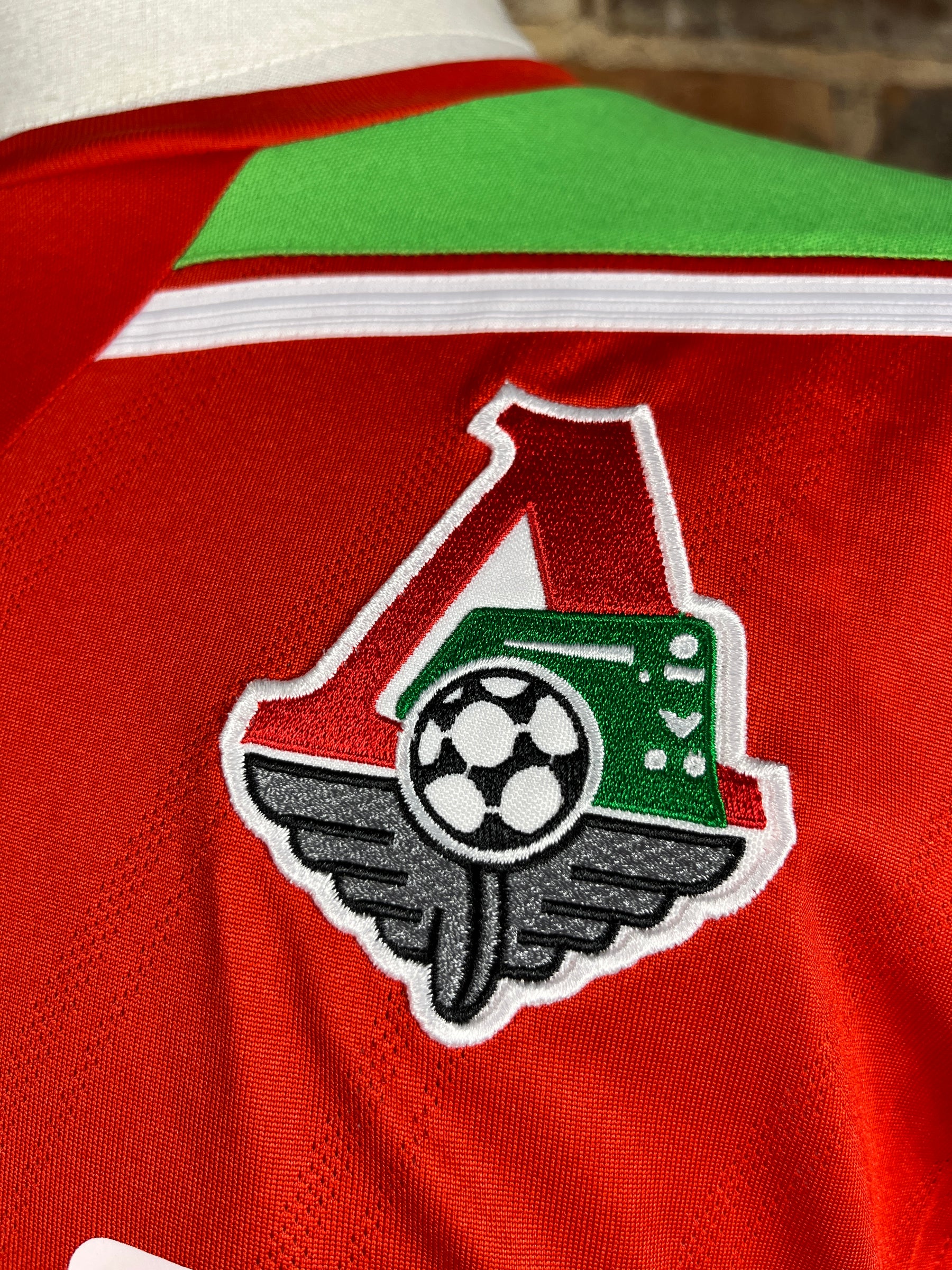 FC Lokomotiv Moscow #20 L/S Match Worn/Issue – Home – M – 2011 – (8/10)