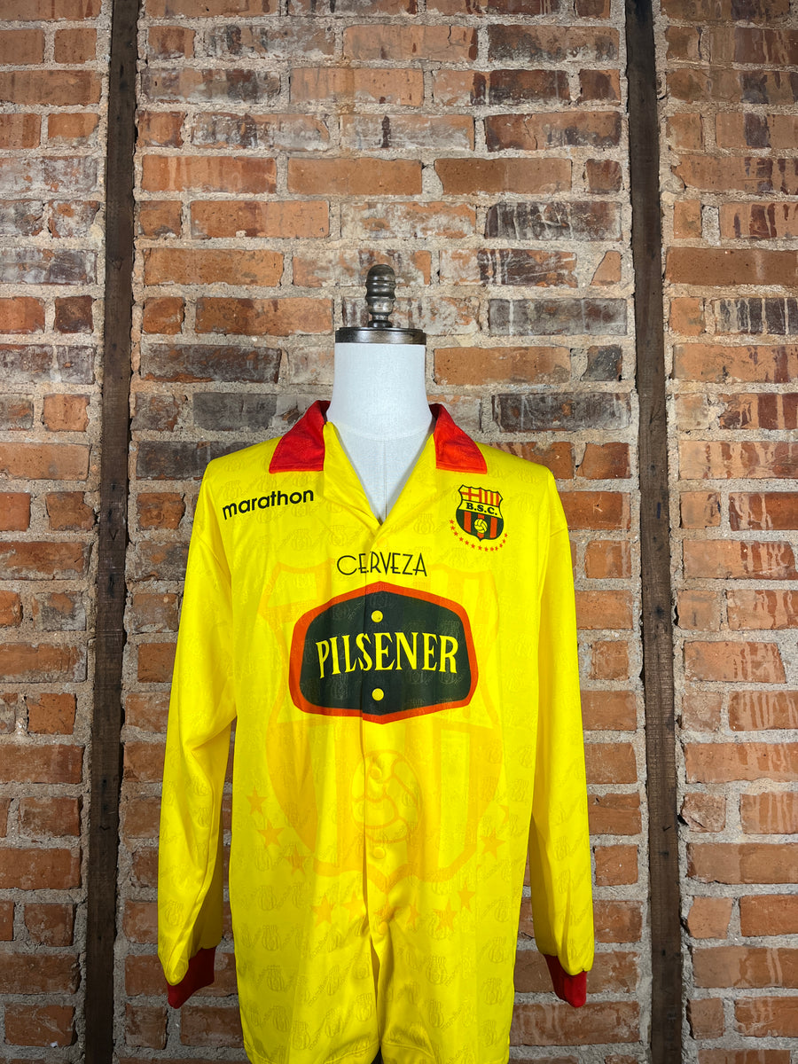 Barcelona Sporting Club #8 Match Worn/Issue – Home – M – 1998 – (8/10)