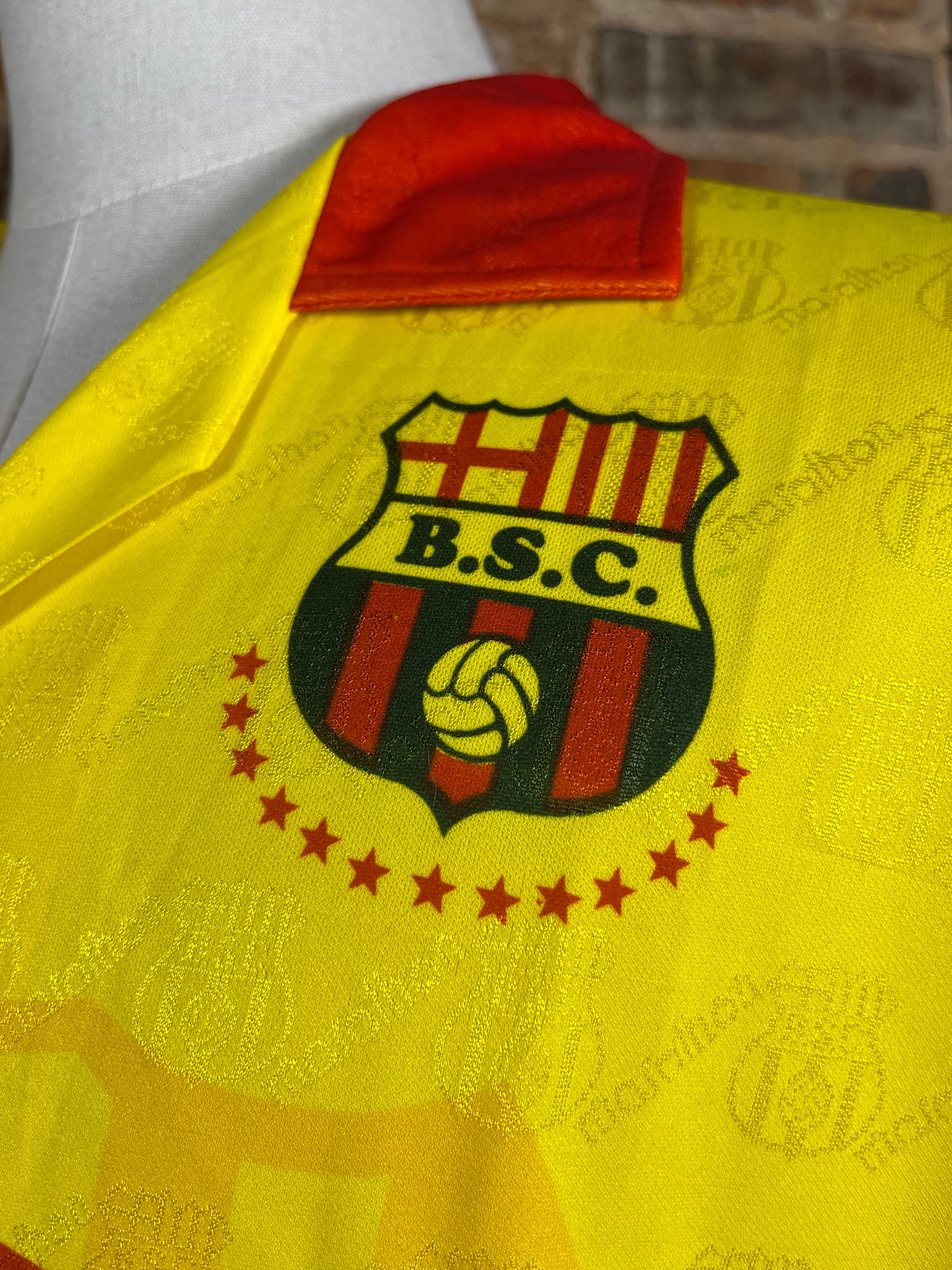 Barcelona Sporting Club #8 Match Worn/Issue – Home – M – 1998 – (8/10)