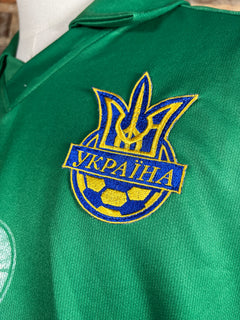 Ukraine Shust #12 L/S Match Worn/Issue – Goalkeeper – XXL – 2002 – (8/10)