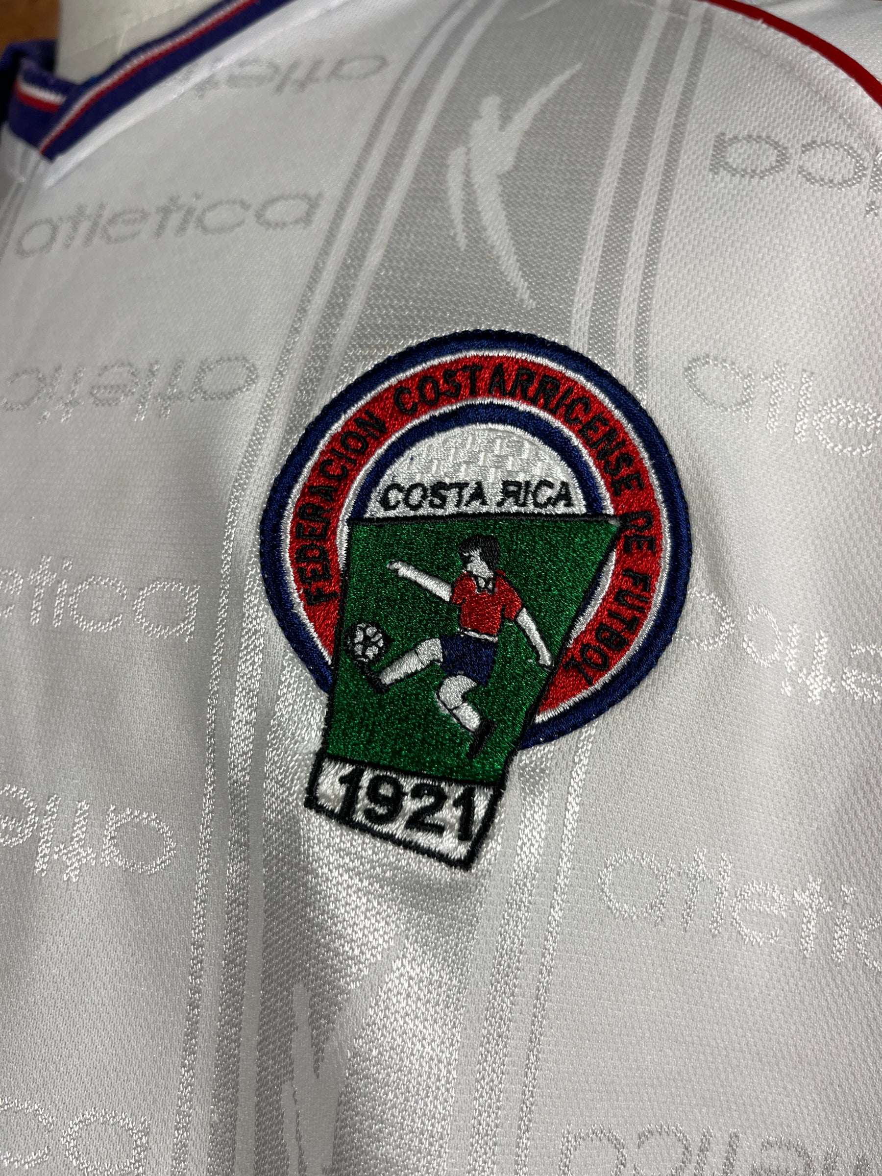 Costa Rica #5 Match Worn/Issue – Away – L – 1999 – (8/10)