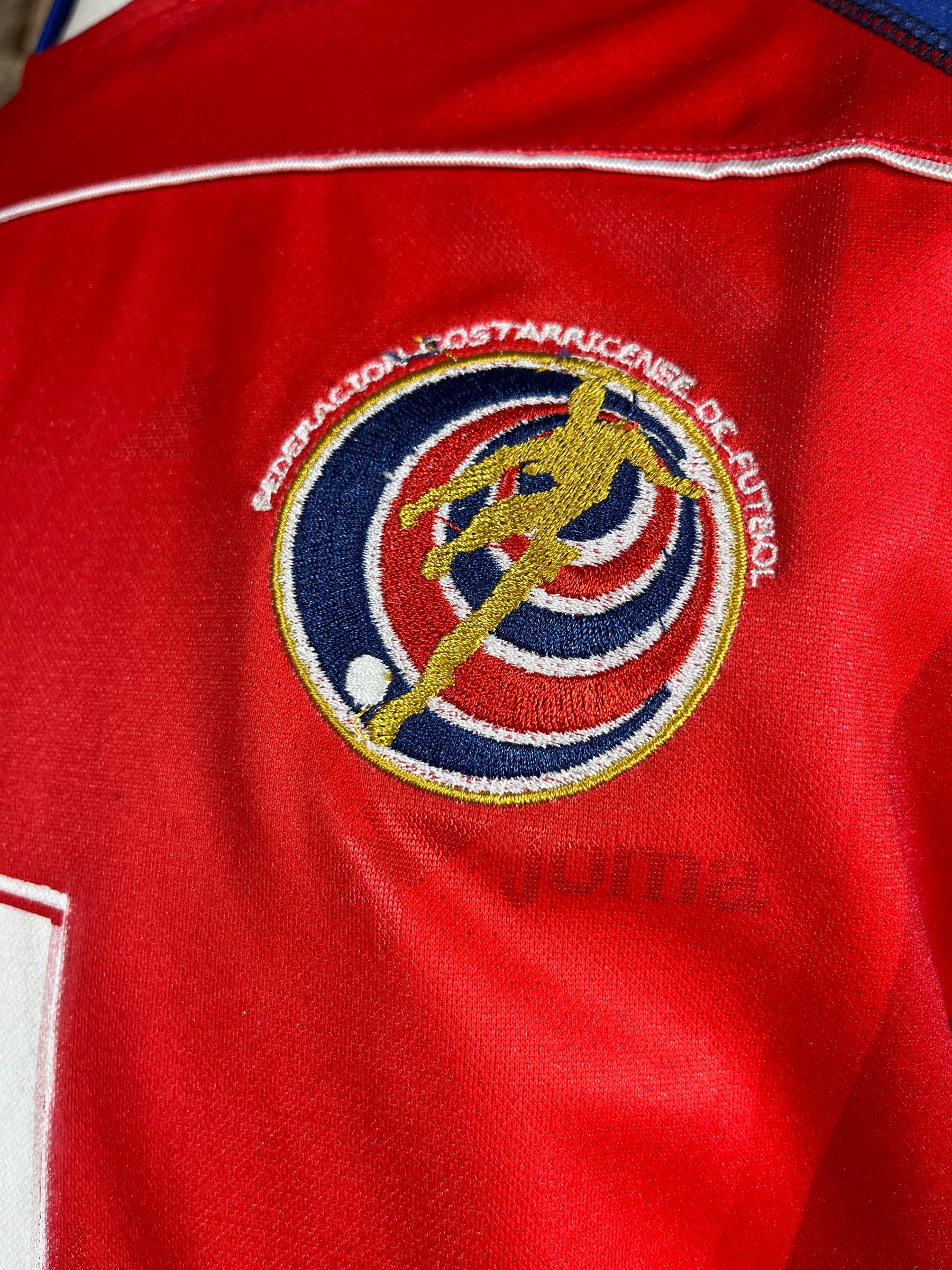 Costa Rica #21 Brenes Match Worn – Home – L – 2004 – (7/10)