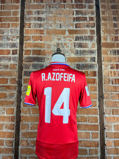 Costa Rica #14 R. Azofeifa Match Worn/Issue – Home – M – 2015 – (7/10)