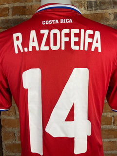 Costa Rica #14 R. Azofeifa Match Worn/Issue – Home – M – 2015 – (7/10)