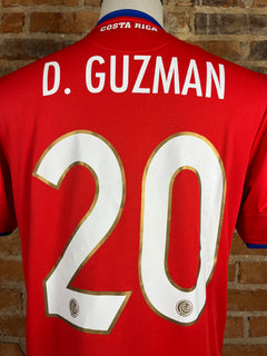 Costa Rica #20 D. Guzmán Match Worn/Issue – Home – M – 2018 – (8/10)