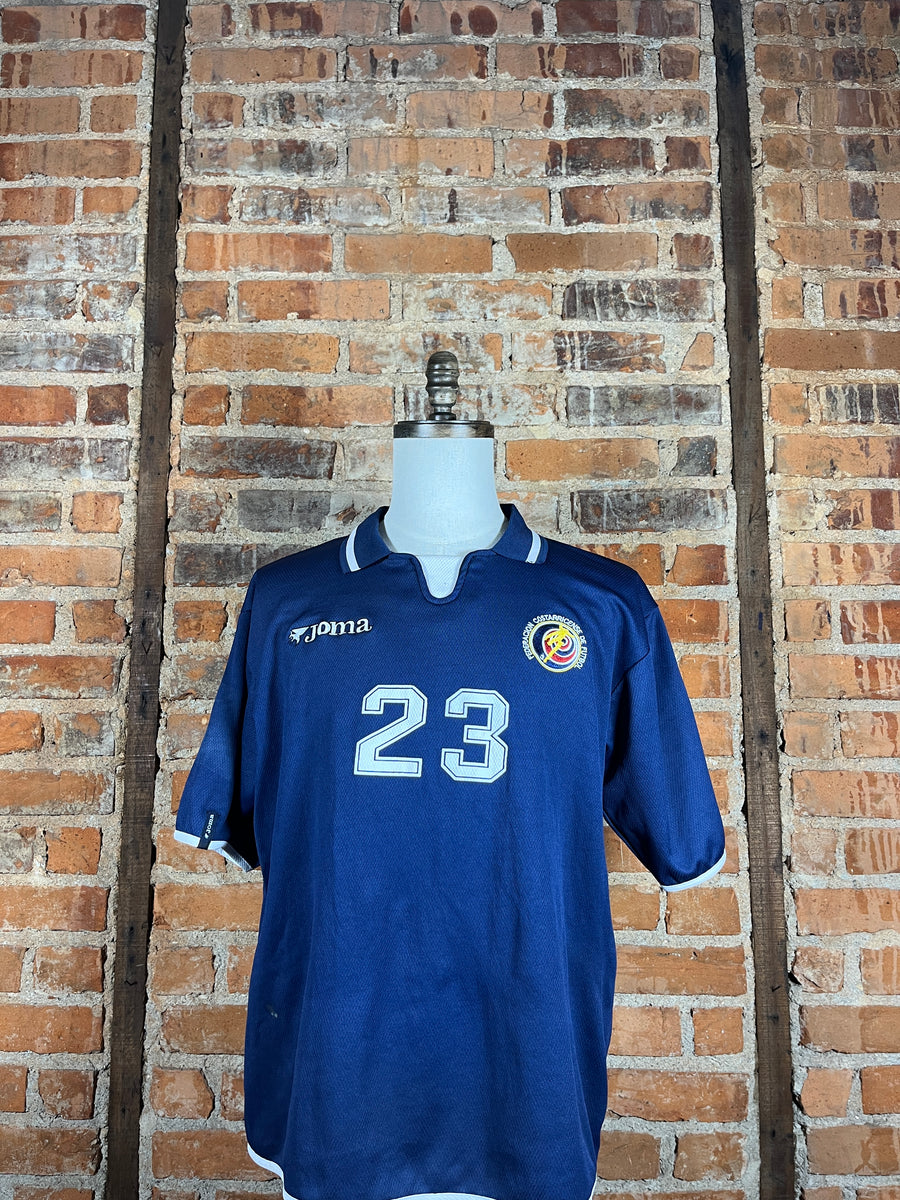 Costa Rica #23 Match Worn/Issue – Away – L – 2002 – (8/10)