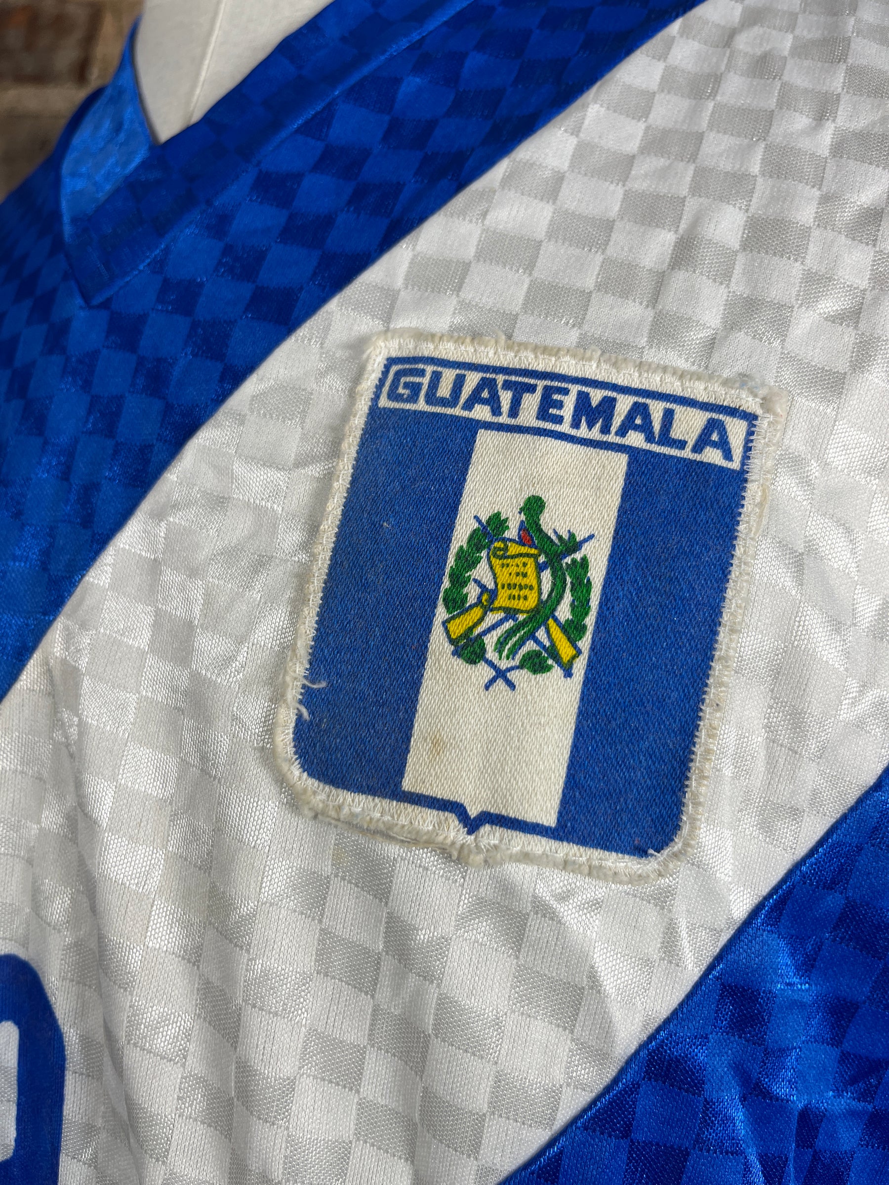 Guatemala #3 Match Worn/Issue – Away – L – 1991 – (8/10)