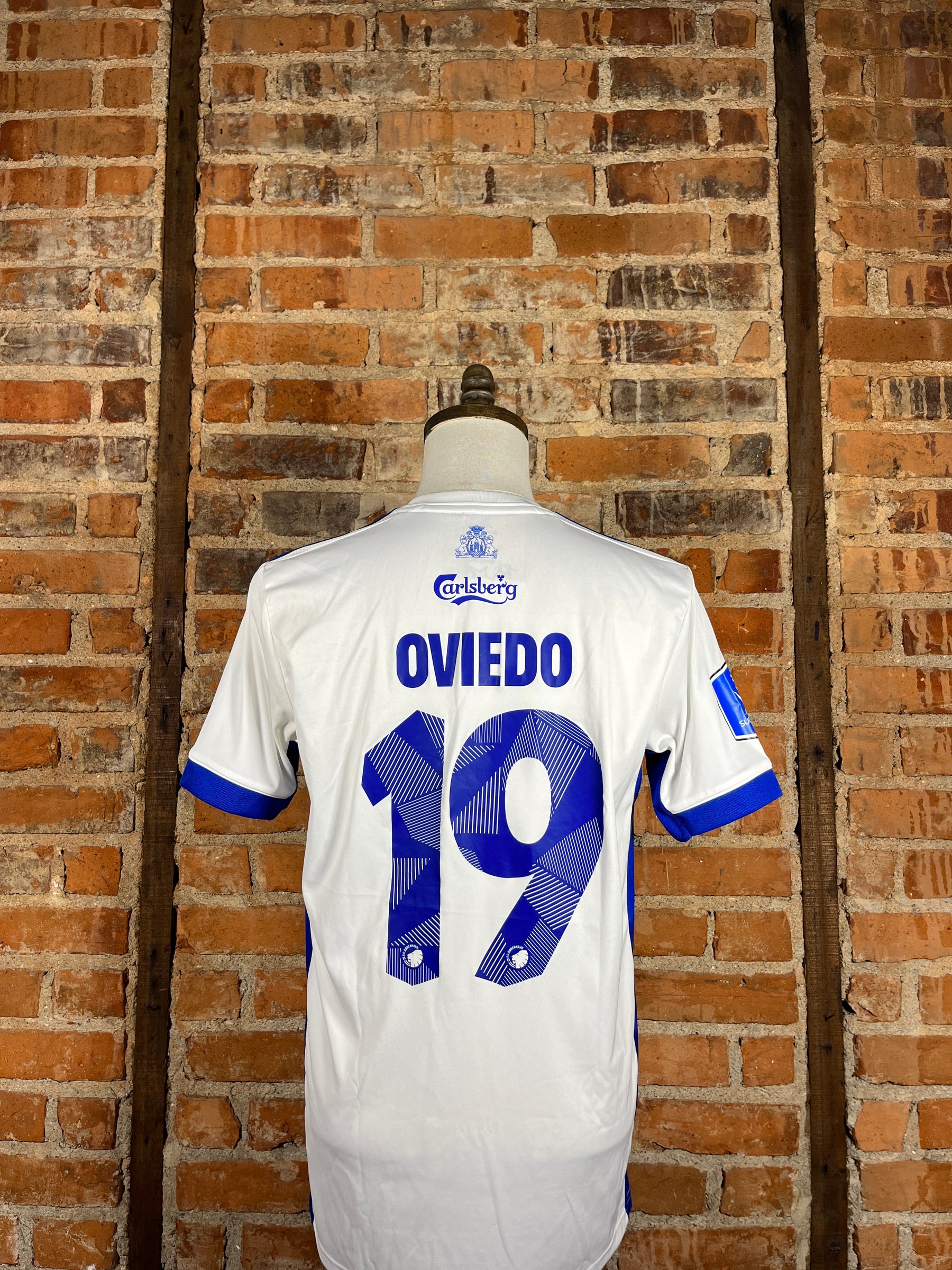 F.C. Copenhagen #19 Oviedo Match Worn/Issue – Home – M – 2017 – (7/10)