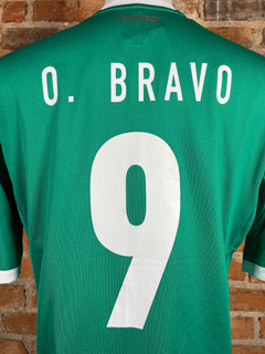 Mexico #9 O. Bravo Match Worn/Issue – Home – L – 2013 – (7/10)