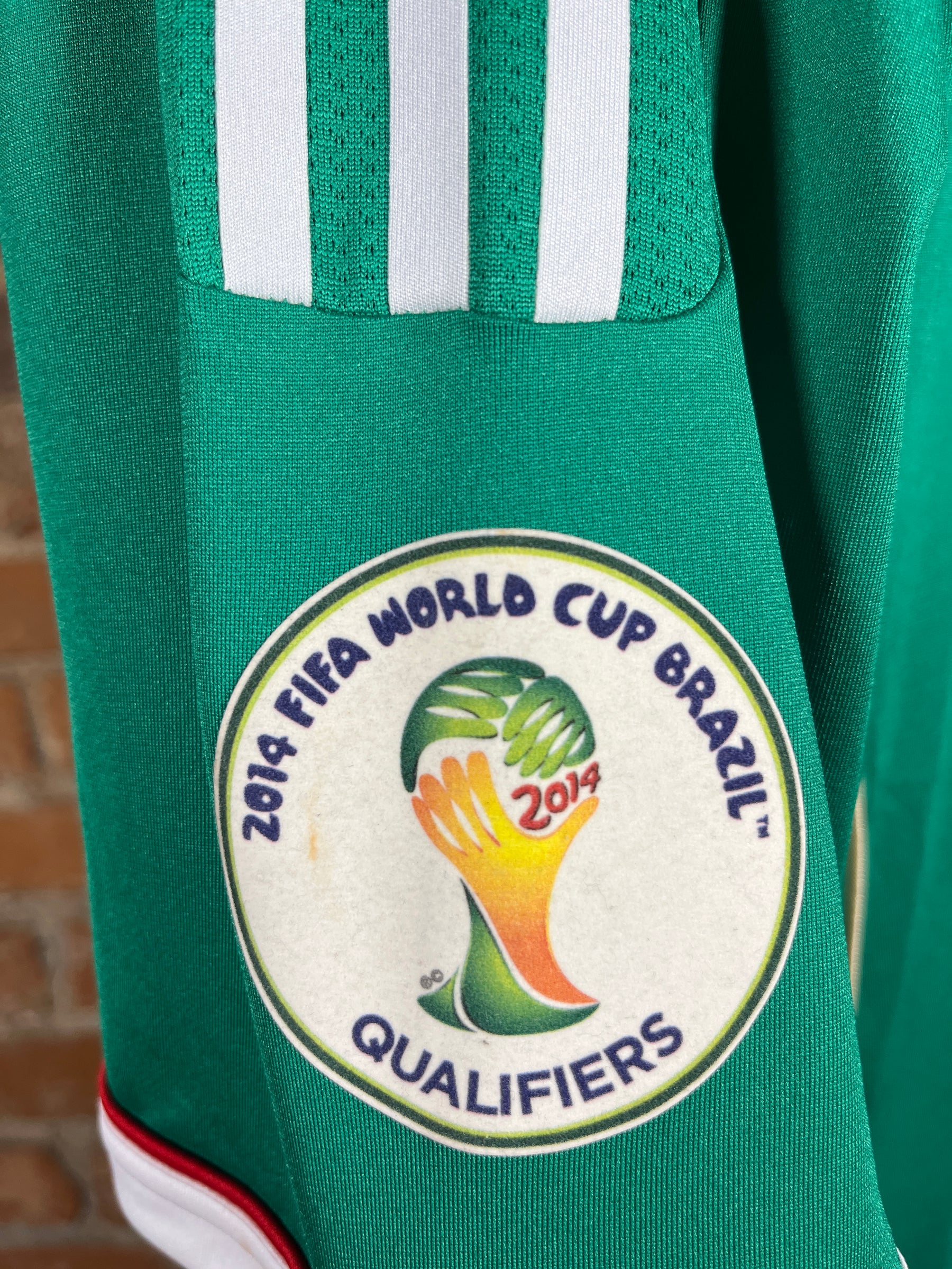 Mexico #9 O. Bravo Match Worn/Issue – Home – L – 2013 – (7/10)