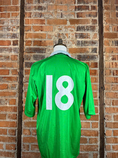 Northern Ireland #18 Match Worn/Issue – Home – XL – 1996 – (8/10)