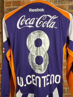 Deportivo Saprissa #8 W. Centeno L/S – Home – L – 2009 – (8/10)