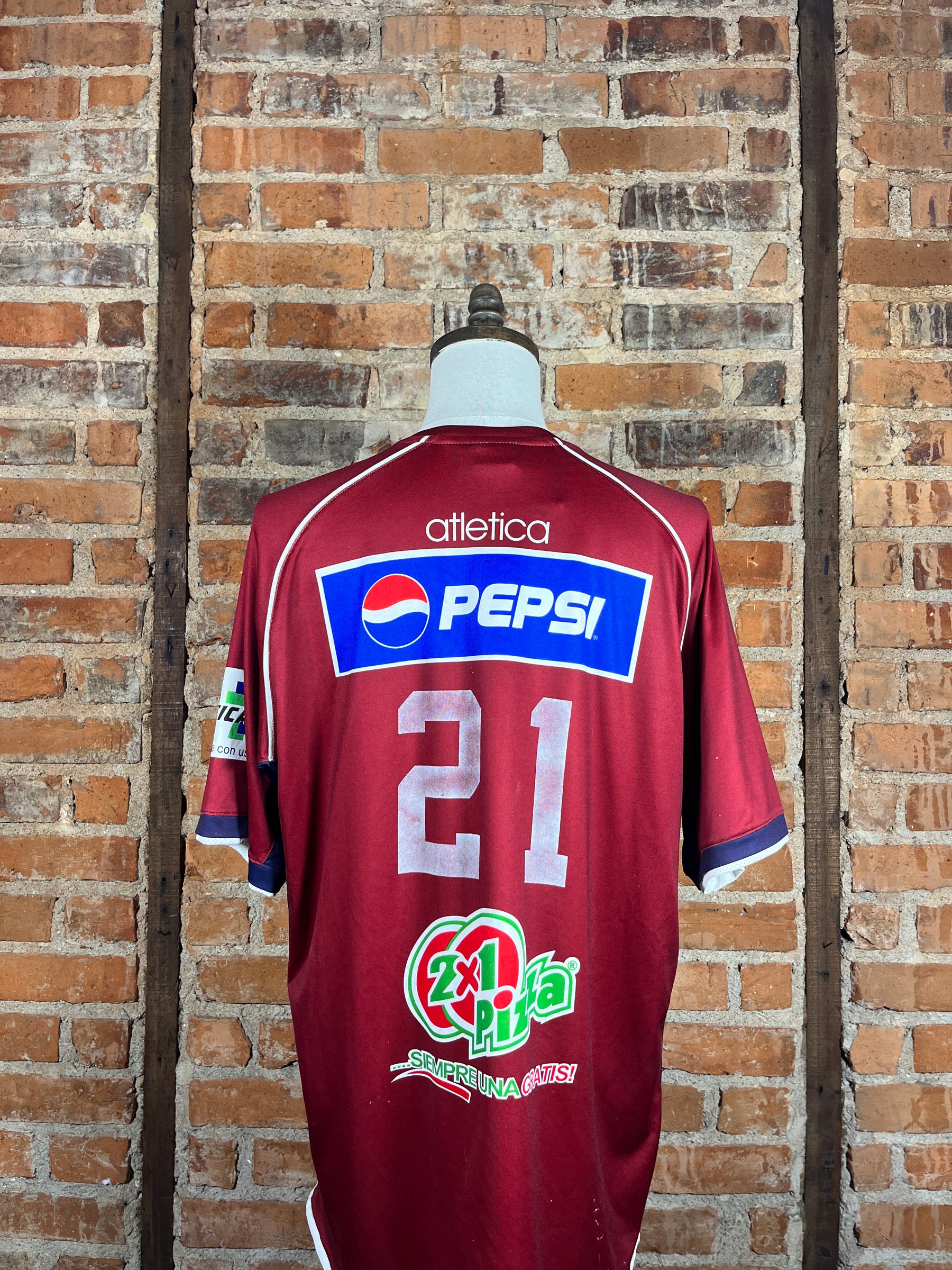 Deportivo Saprissa #21 – Home – XXL – 2002 – (7/10)