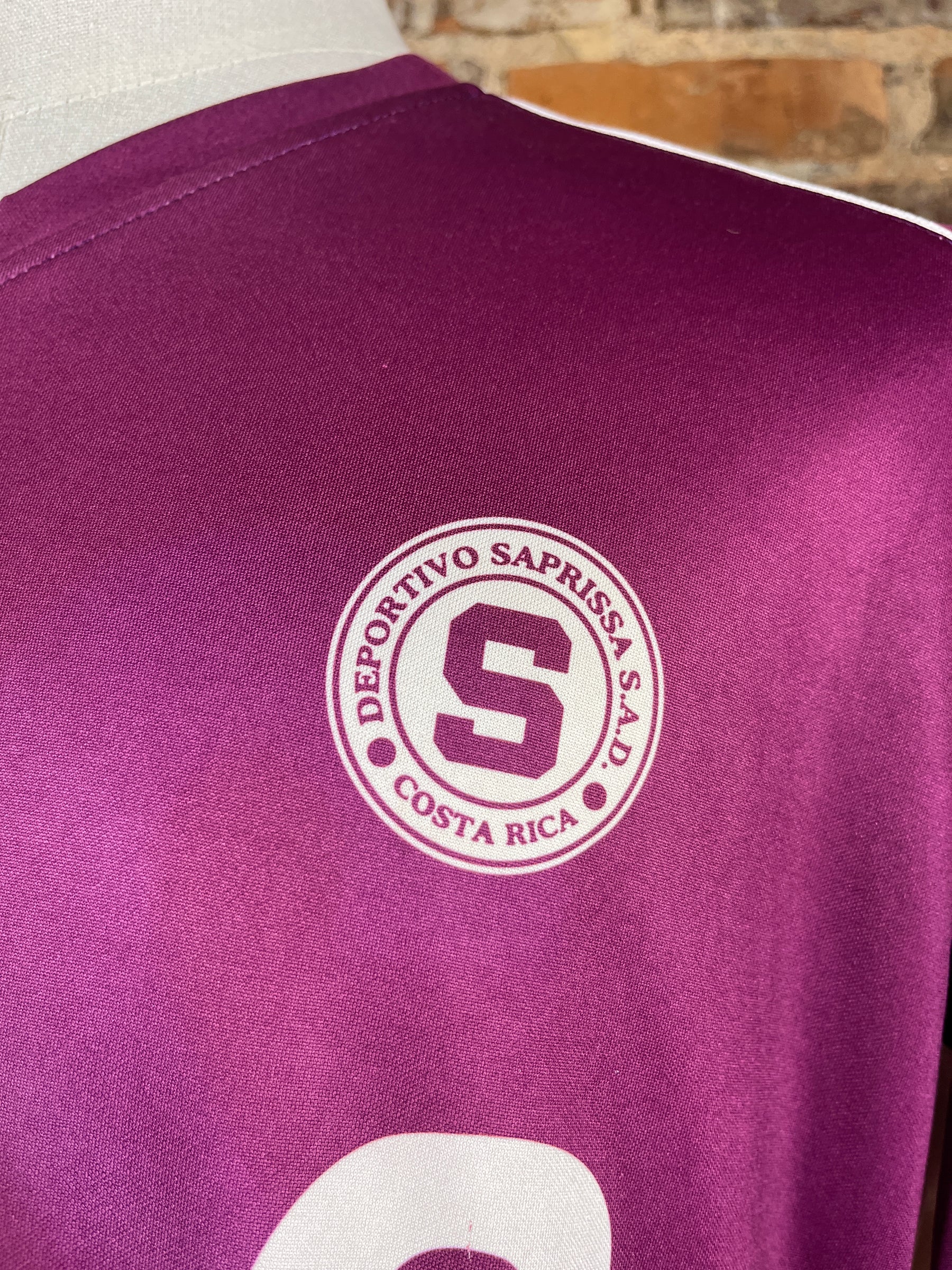 Deportivo Saprissa #27 Match Worn/Issue – Home – XL – 2002 – (7/10)