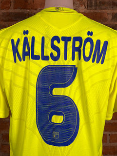 Olympique de Lyon #6 Källström Match Worn/Issue – Away – L – 2008 – (8/10)
