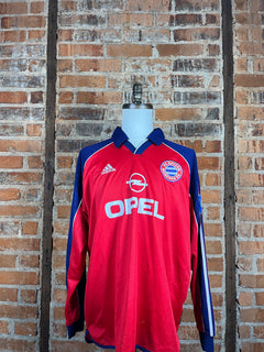 FC Bayern Munich #13 Sérgio L/S Match Worn/Issue – Home – XL – 1999 – (8/10)