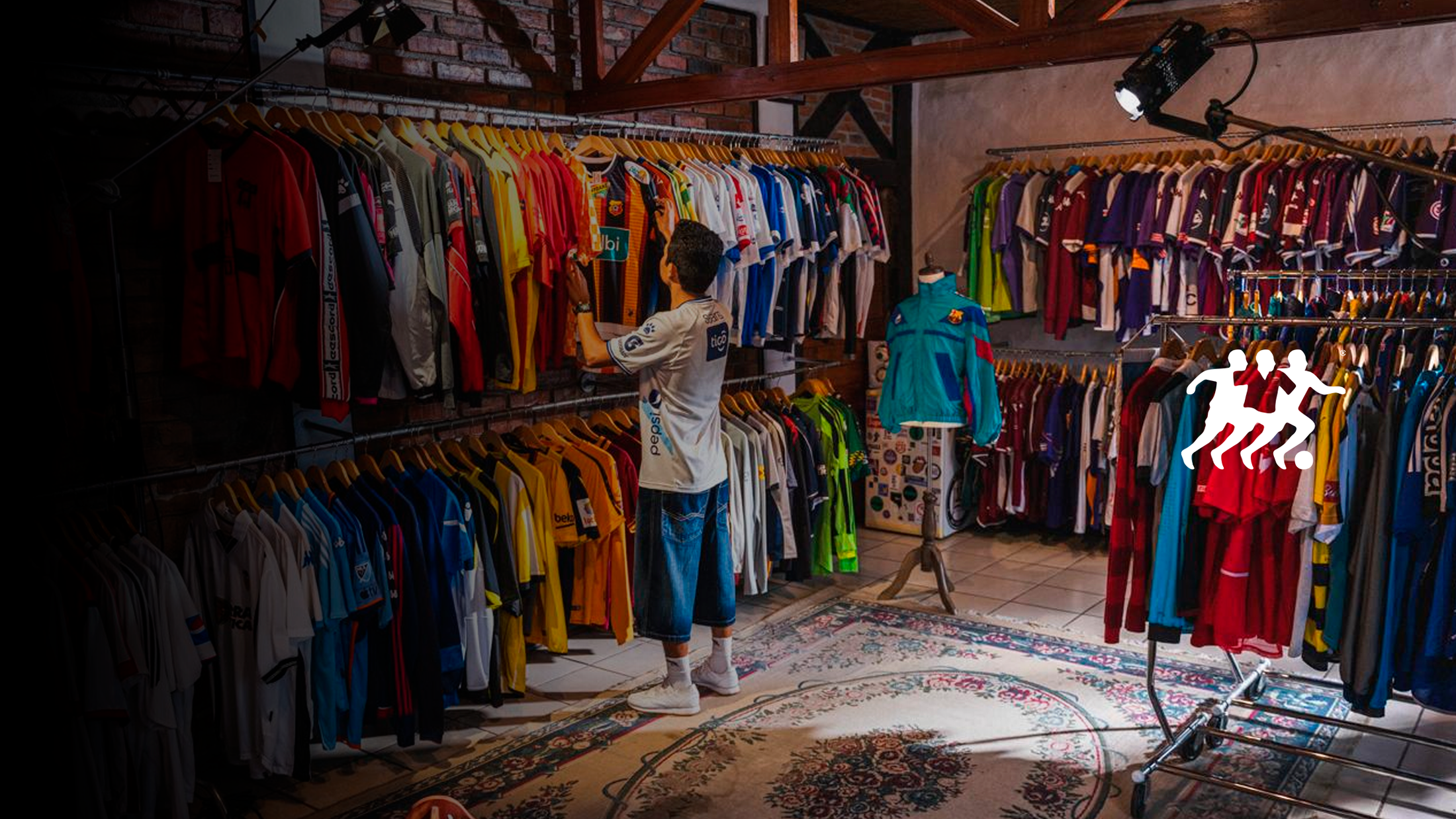 Vintage football shirts with a story.